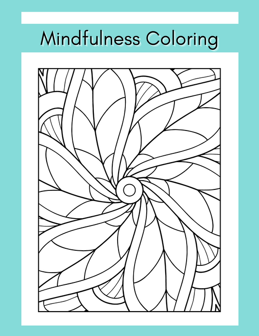 Mindfulness Coloring Sheets